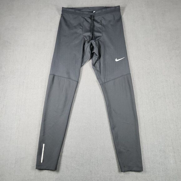 Nike Leggings Womens Size Medium Dri Fit running Black - Picture 1 of 10